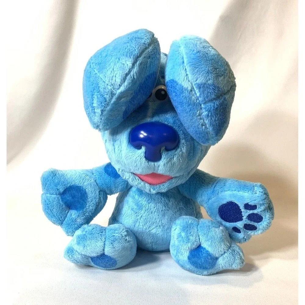 Blues Clues & You Peekaboo‎ Plush Blue Dog Sound Interactive Tested Working